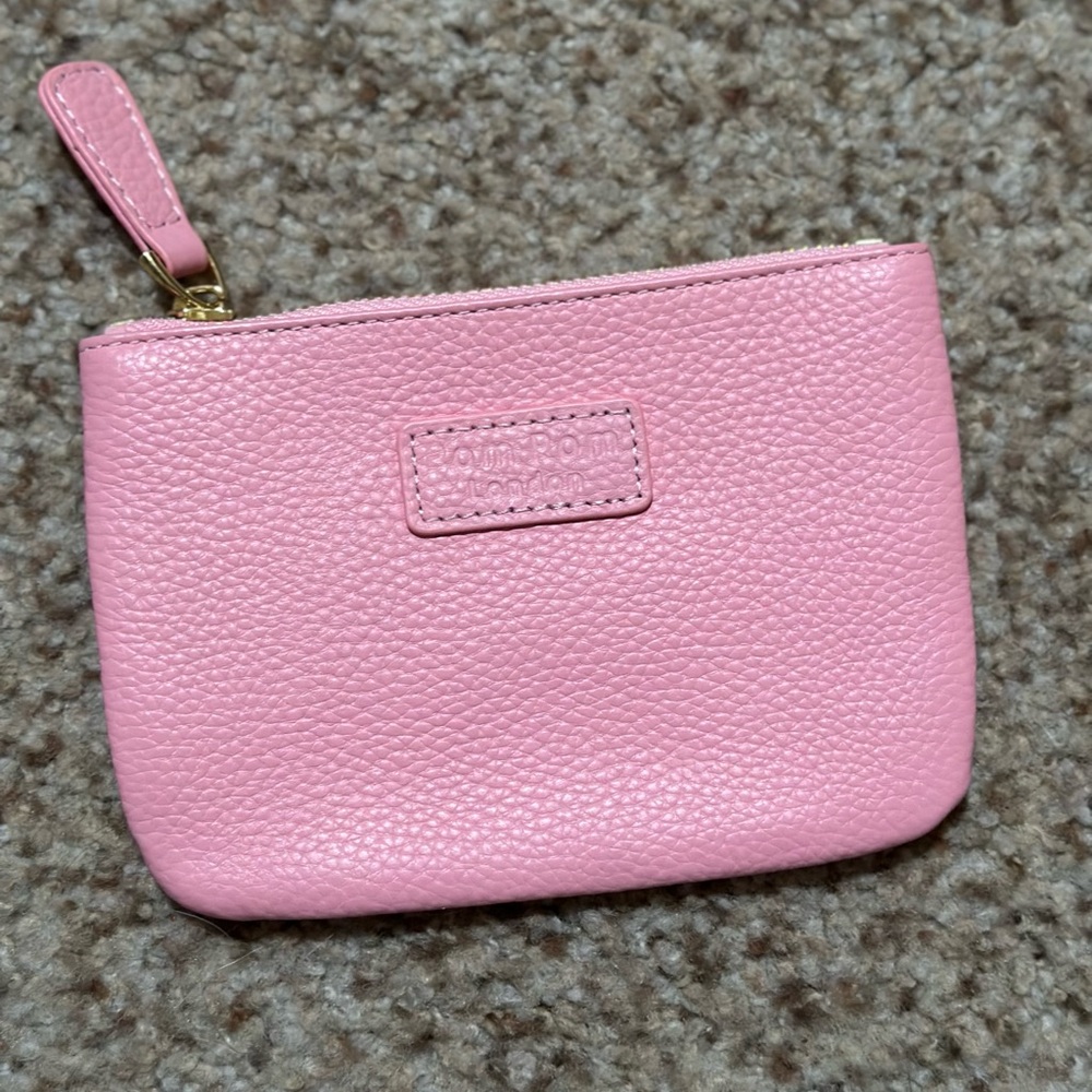 POM POM LONDON LEATHER COIN PURSE